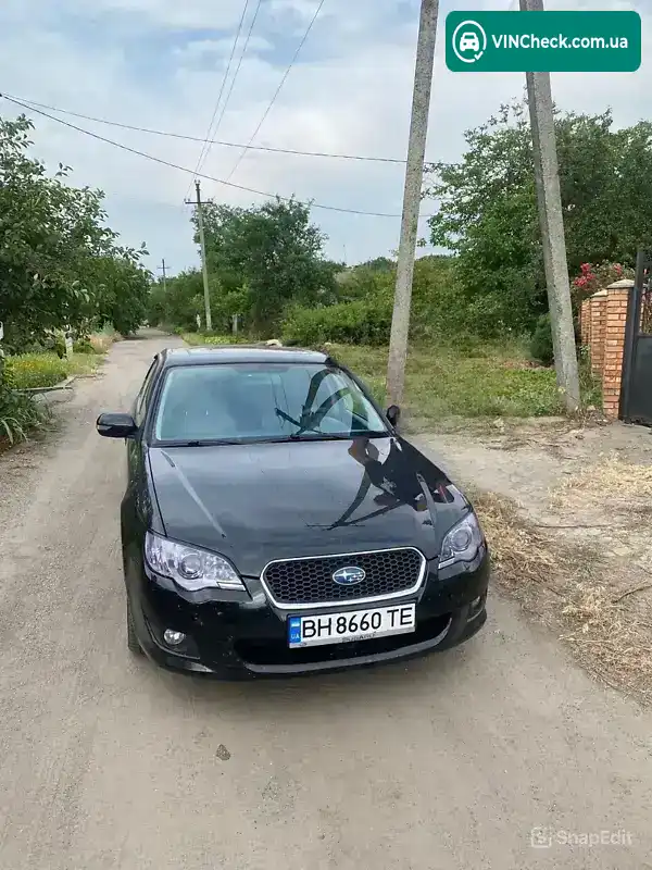 Subaru Legacy 2007, фото з оголошення 2 з 14, VIN JF1BL9LL58G041985
