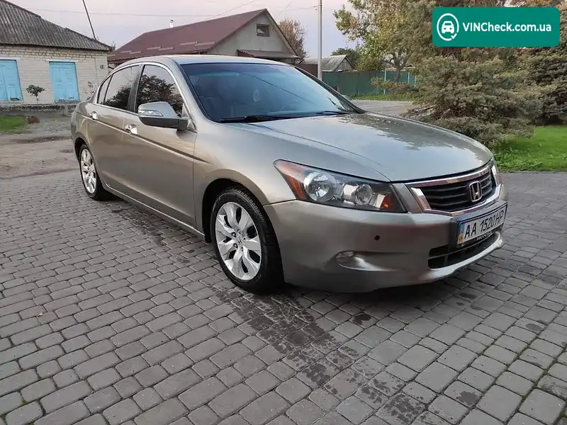 Honda Accord 2008, фото з оголошення 1 з 15, VIN JHMCP26758C421908