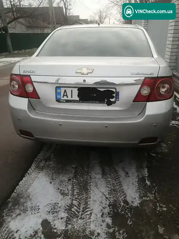 Chevrolet Epica 2007, фото з оголошення 1 з 12, VIN KL1LA69RJ7B056286