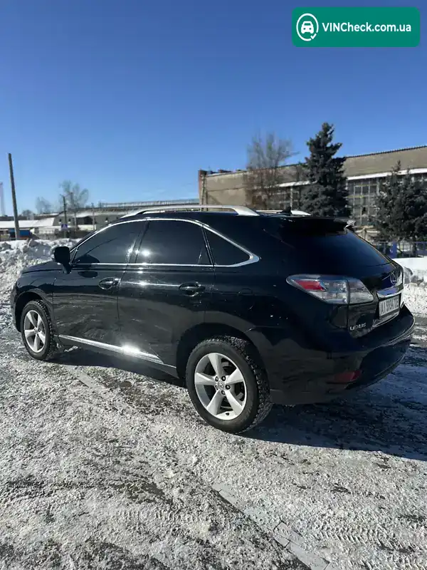 Lexus RX 2011, фото з оголошення 1 з 16, VIN 2T2BK1BA4CC122025