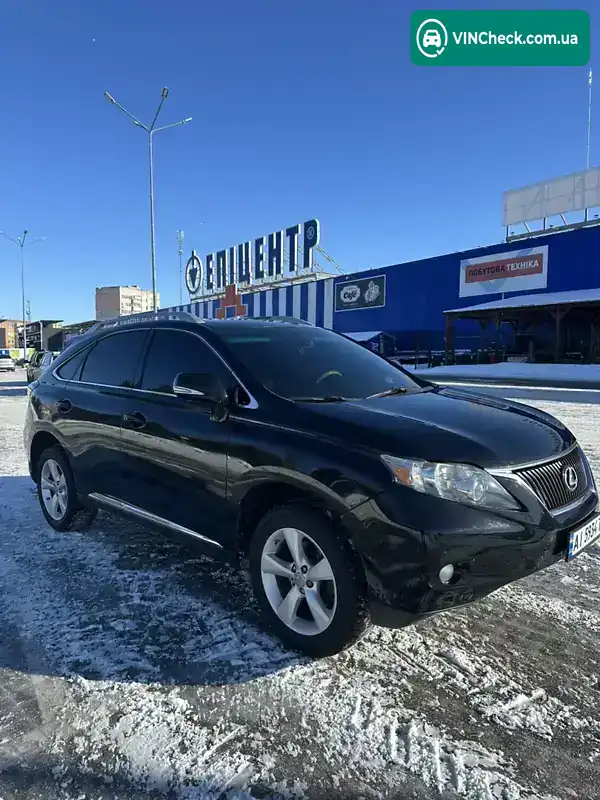 Lexus RX 2011, фото з оголошення 2 з 16, VIN 2T2BK1BA4CC122025