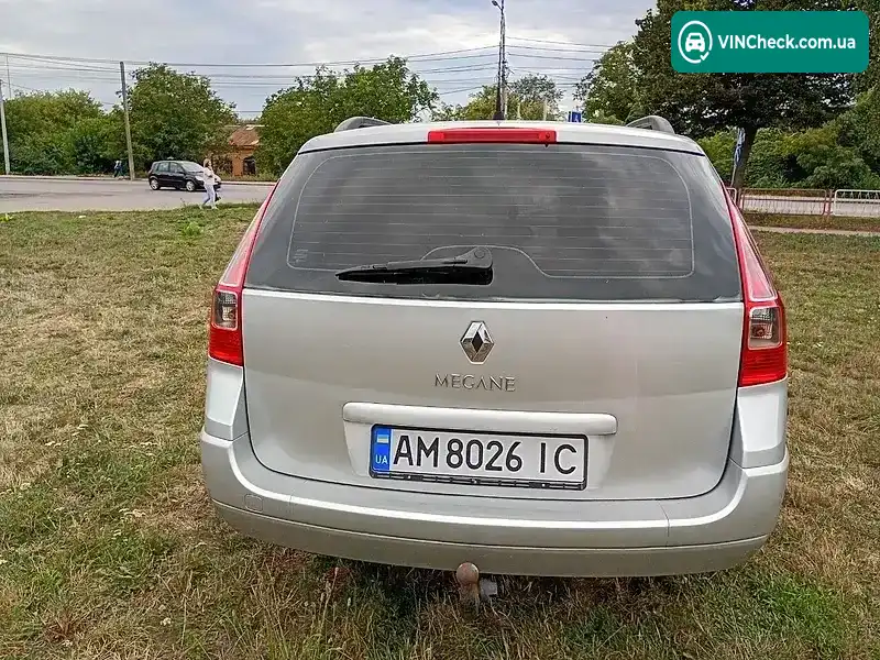 Renault Megane 2007, фото з оголошення 2 з 17, VIN VF1KM1R0H37645112
