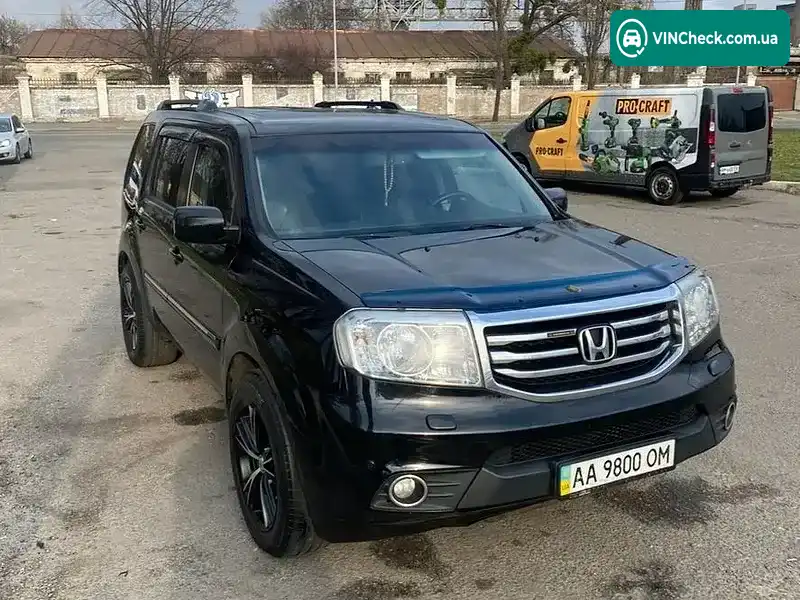 Honda Pilot 2012, фото з оголошення 2 з 11, VIN 5KBYF4890CB402276