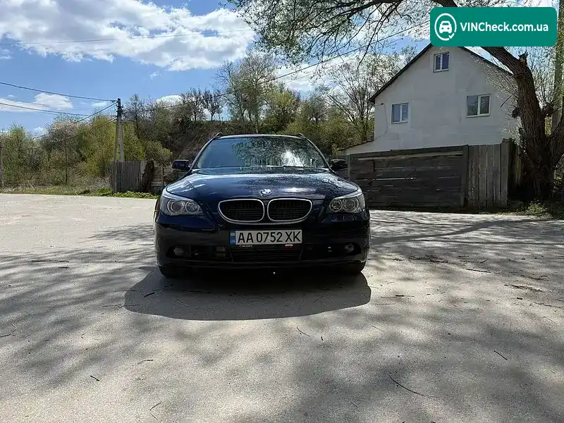 BMW 5 Series 2004, фото з оголошення 1 з 21, VIN WBANJ91060B774115