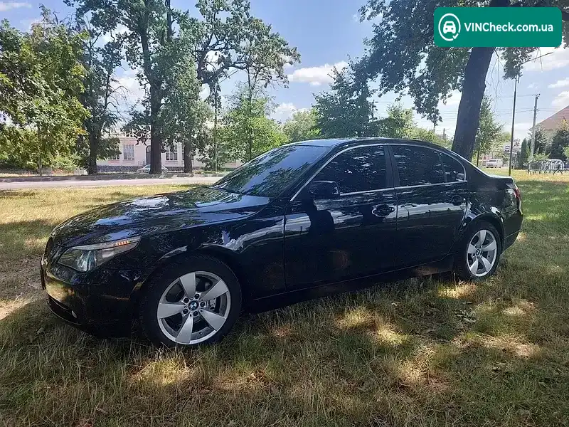 BMW 5 Series 2006, фото з оголошення 1 з 20, VIN WBANR71060CP91309