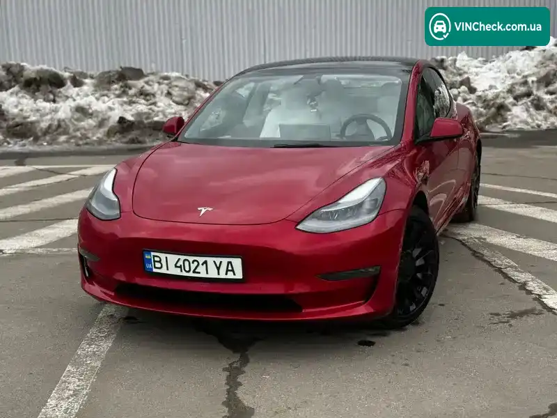 Tesla Model 3 2021, фото з оголошення 2 з 21, VIN 5YJ3E1EB6NF123888