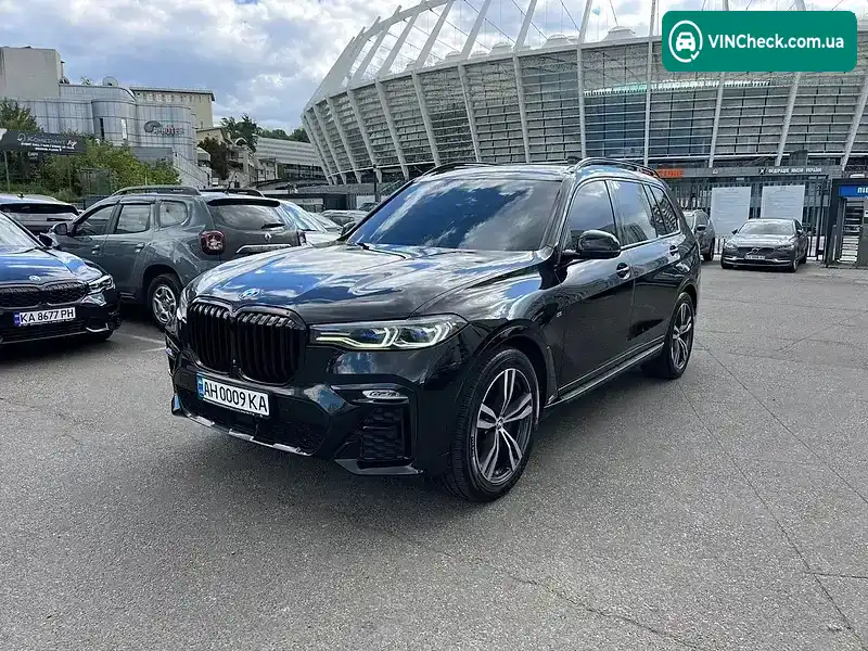 BMW X7 2020, фото з оголошення 1 з 20, VIN WBACW810509E23029