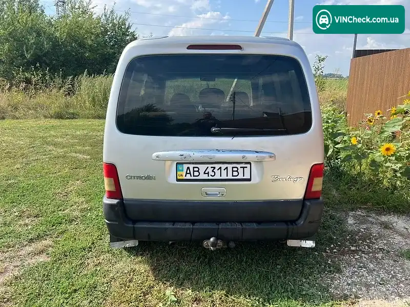 Citroen Berlingo 2007, фото з оголошення 2 з 9, VIN VF7GB9HXC94363810