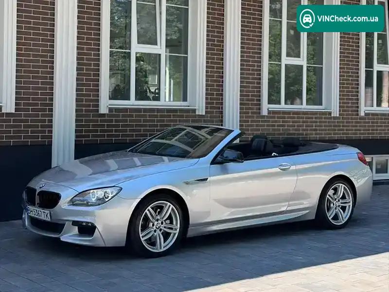 BMW 6 Series 2013, фото з оголошення 1 з 20, VIN WBAYP5C58EDZ27814