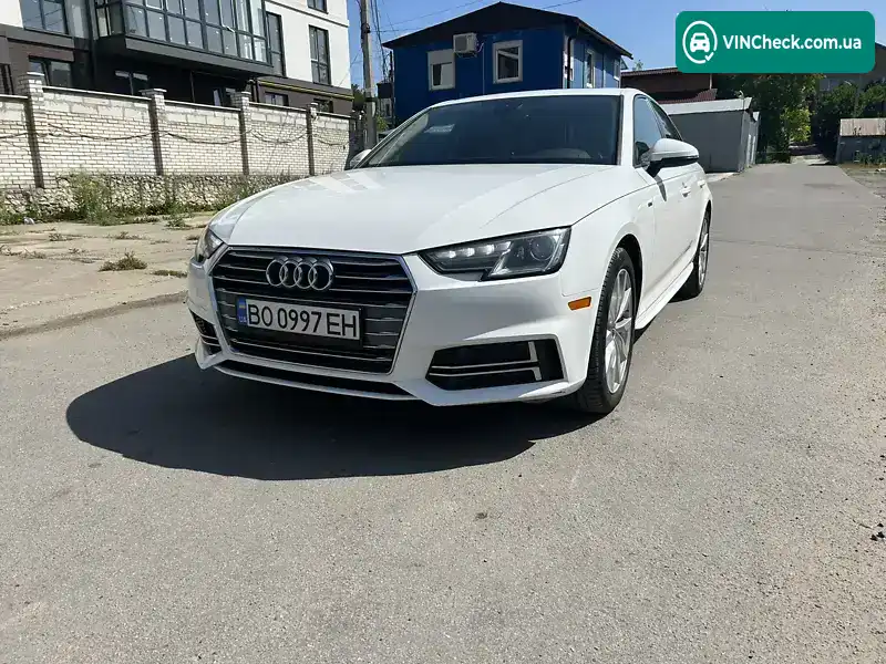 Audi A4 2018, фото з оголошення 1 з 12, VIN WAUKMAF48JA212134