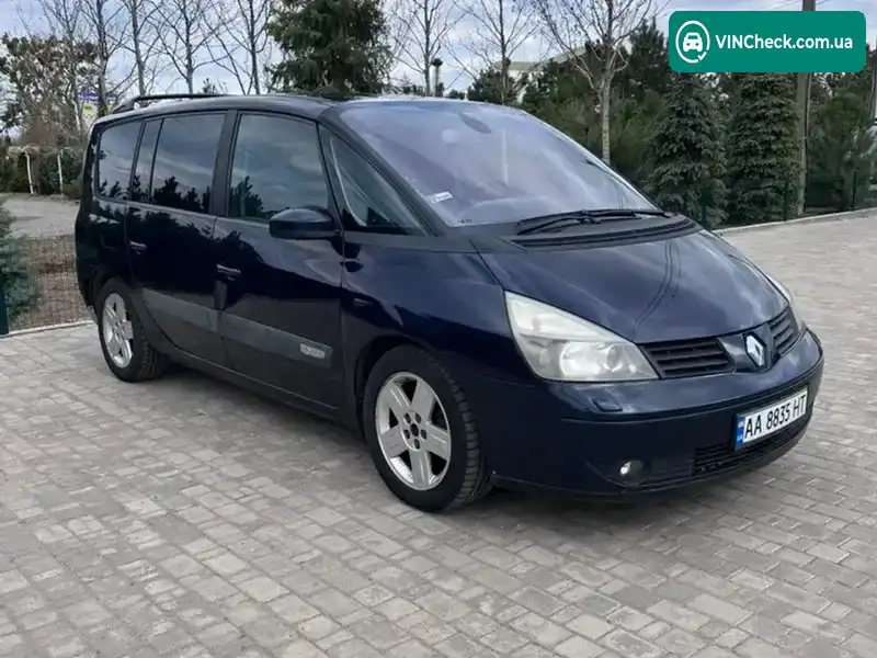 Renault Espace 2002, фото з оголошення 1 з 15, VIN VF1JK0JDB27594651