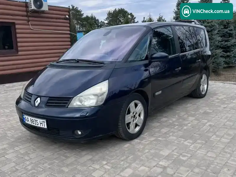 Renault Espace 2002, фото з оголошення 2 з 15, VIN VF1JK0JDB27594651