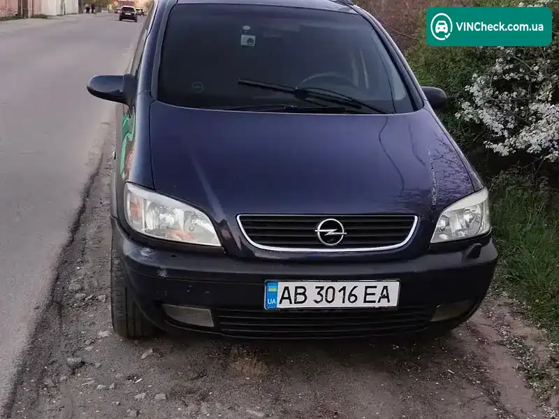 Opel Zafira 2001, фото з оголошення 1 з 21, VIN W0L0TGF7512304223