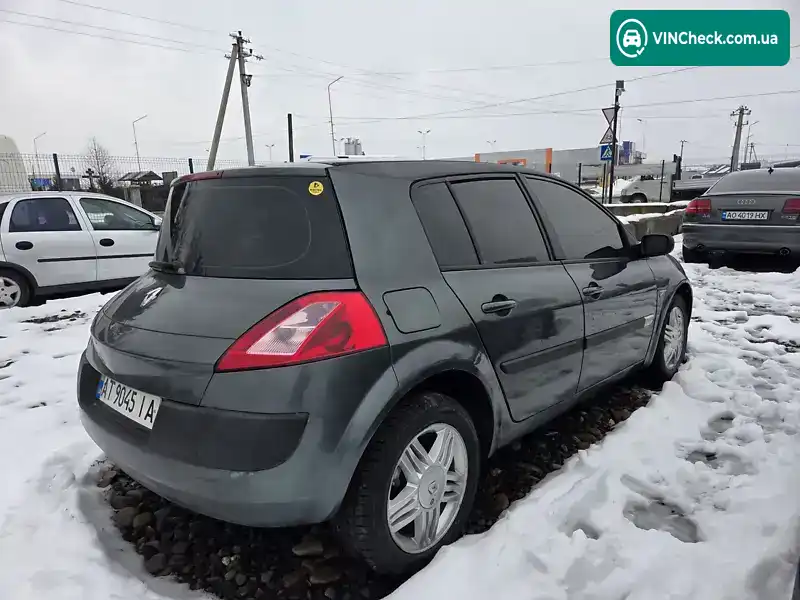 Renault Megane 2003, фото з оголошення 2 з 5, VIN VF1BM0G0628462595