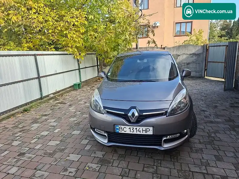 Renault Scenic 2014, фото з оголошення 1 з 16, VIN VF1JZ14K651015817
