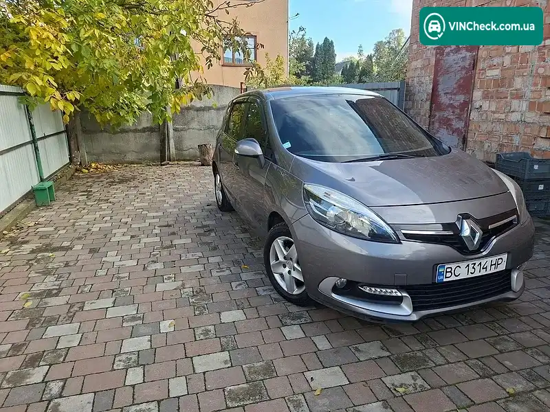 Renault Scenic 2014, фото з оголошення 2 з 16, VIN VF1JZ14K651015817