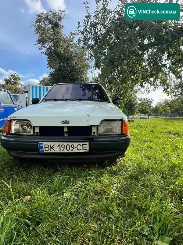 Ford Orion 1986, фото з оголошення 2 з 10, VIN WF0FXXGCAFGY63786