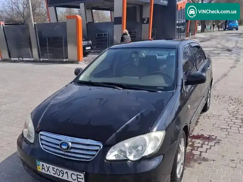 BYD F3 2007, фото з оголошення 2 з 12, VIN LGXC16DG670202861