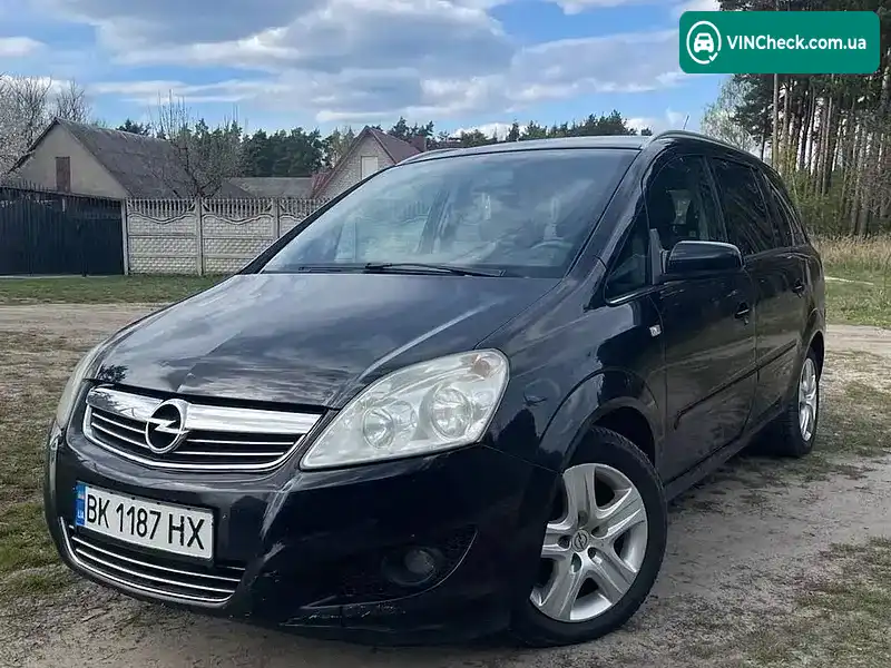 Opel Zafira 2008, фото з оголошення 1 з 13, VIN W0L0AHM7582228061