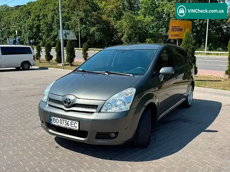 Toyota Corolla Verso 2006, фото з оголошення 2 з 15, VIN NMTER16R80R083955