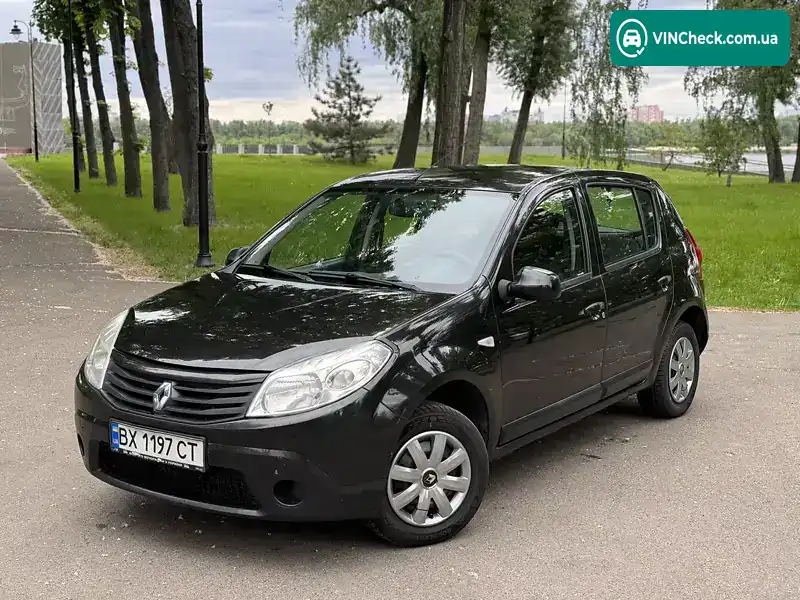 Renault Sandero 2010, фото з оголошення 1 з 20, VIN VF1BSRAAH43165251