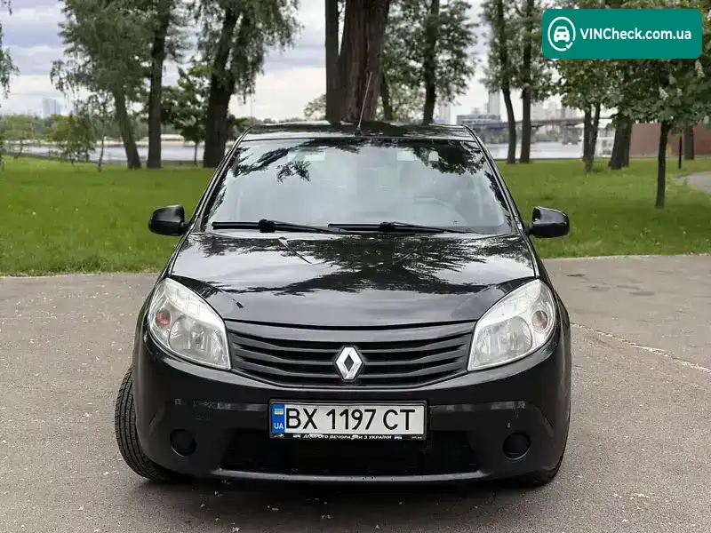 Renault Sandero 2010, фото з оголошення 2 з 20, VIN VF1BSRAAH43165251