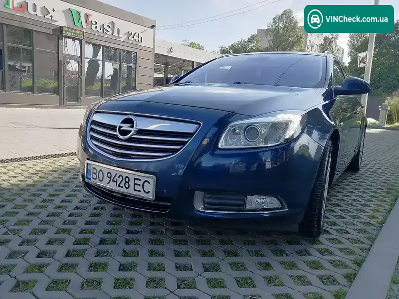 Opel Insignia 2010, фото з оголошення 1 з 20, VIN W0LGT8EL6B1026086