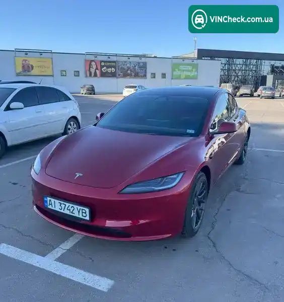 Tesla Model 3 2025, фото з оголошення 1 з 21, VIN 5YJ3E1EA3SF997148