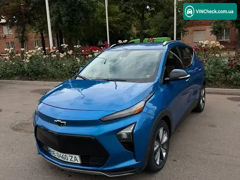 Chevrolet Bolt EUV 2021, фото з оголошення 1 з 10, VIN 1G1FY6S07N4115657