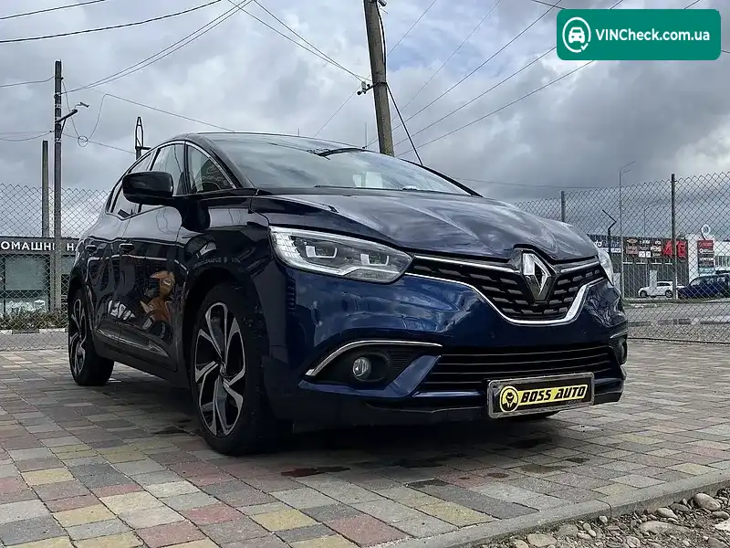 Renault Scenic 2019, фото з оголошення 1 з 20, VIN VF1RFA00X64110694