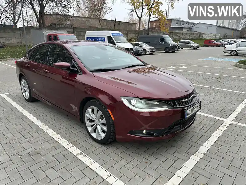 Chrysler 200 2016, фото з оголошення 1 з 21, VIN 1C3CCCBB9GN174140