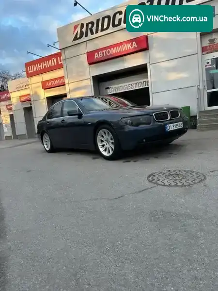 BMW 7 Series 2002, фото з оголошення 2 з 8, VIN WBAGL41080DL93960