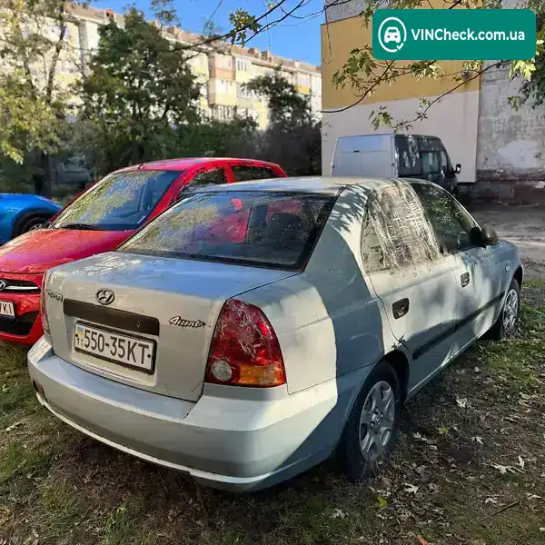 Hyundai Accent 2004, фото з оголошення 1 з 9, VIN KMHCG41FP4U521158