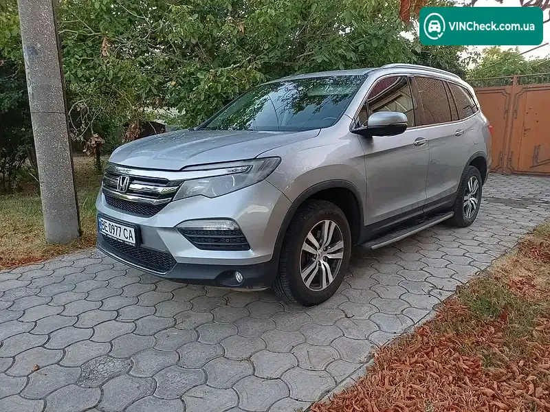 Honda Pilot 2017, фото з оголошення 1 з 13, VIN 5KBYF6870HB400340