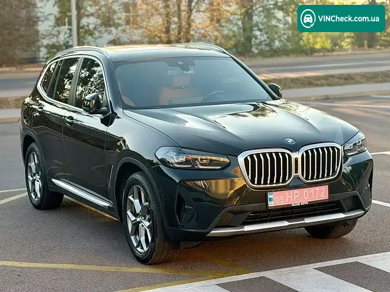 BMW X3 2022, фото з оголошення 1 з 20, VIN 5UX43DP07N9M66063