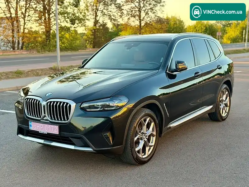 BMW X3 2022, фото з оголошення 2 з 20, VIN 5UX43DP07N9M66063