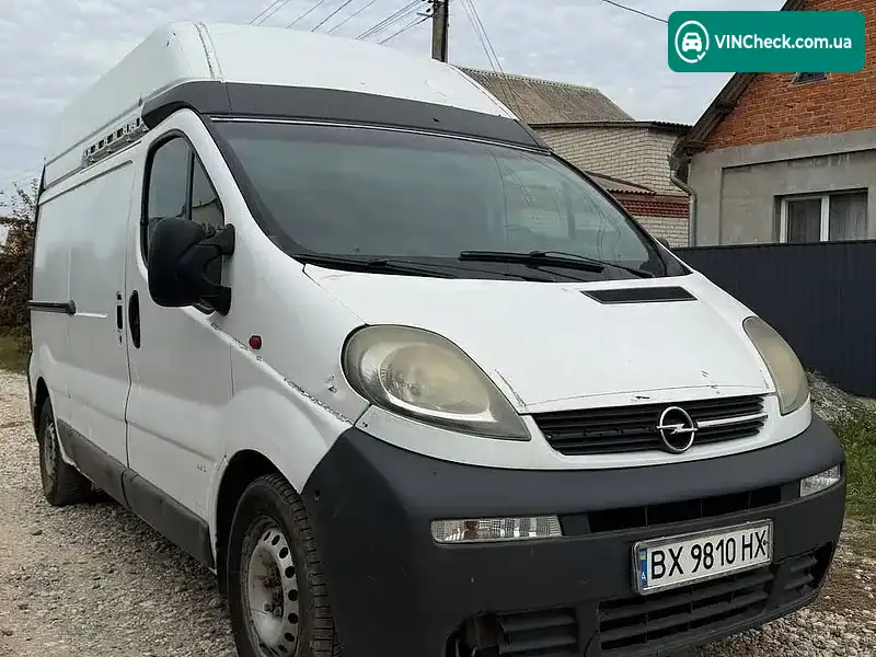 Opel Vivaro 2003, фото з оголошення 1 з 6, VIN W0LF7BCD64Y702178