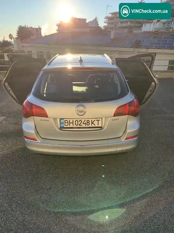 Opel Astra 2013, фото з оголошення 1 з 14, VIN W0LPD8EK5E8009764
