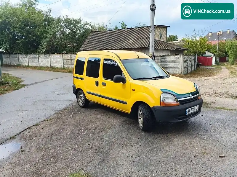 Renault Kangoo 2000, фото з оголошення 1 з 18, VIN VF1FC0DAF23311073
