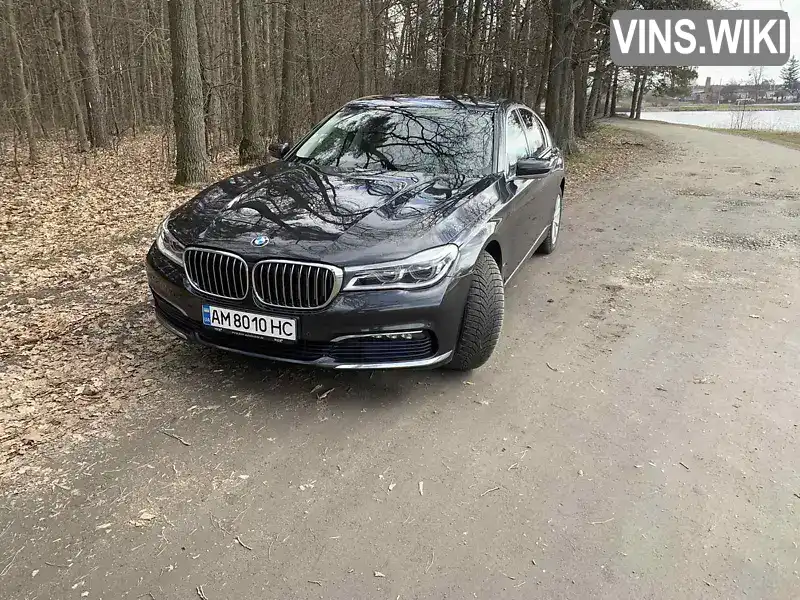 BMW 7 Series 2016, фото з оголошення 1 з 21, VIN WBA7C41030G763257