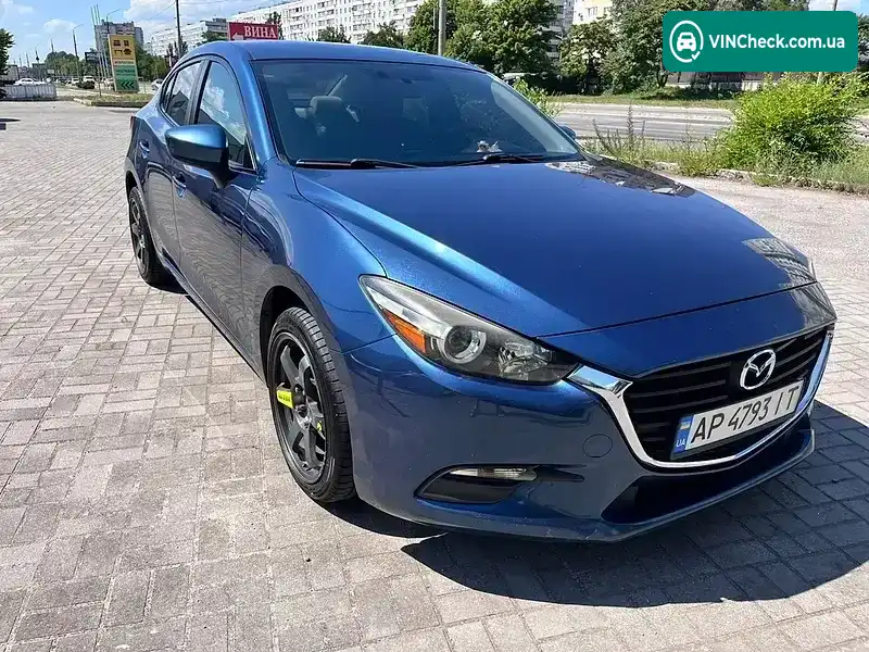 Mazda 3 2017, фото з оголошення 1 з 10, VIN 3MZBN1U71HM134884