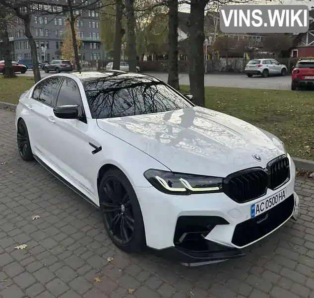 BMW M5 2020, фото з оголошення 1 з 21, VIN WBSJF01070CE43063