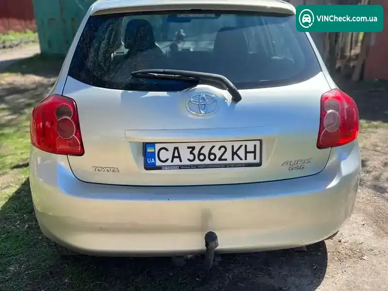 Toyota Auris 2007, фото з оголошення 2 з 7, VIN SB1KB56E10F001064