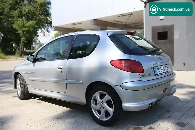 Peugeot 206 2004, фото з оголошення 2 з 16, VIN VF32HKFUA43659246