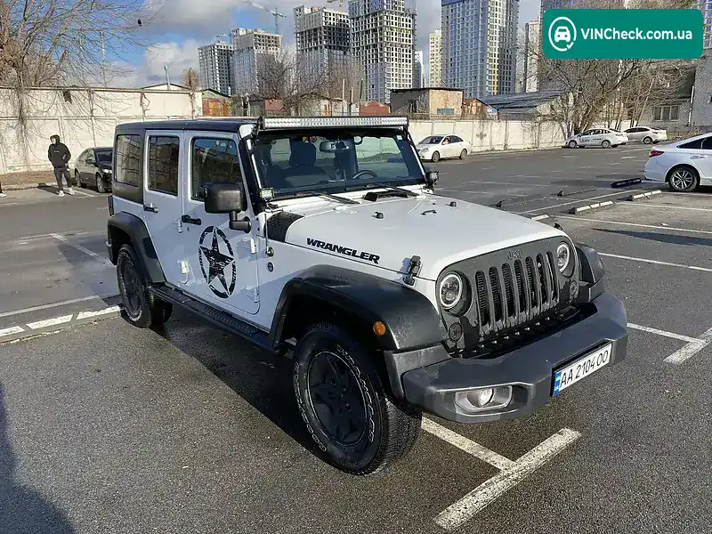 Jeep Wrangler 2017, фото з оголошення 2 з 20, VIN 1C4BJWDG5HL725233