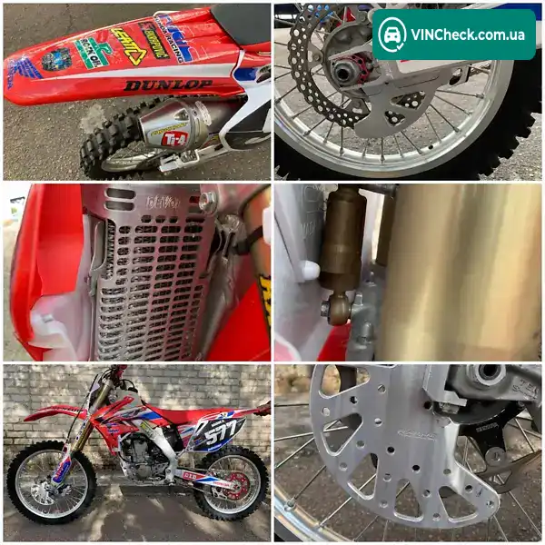 Honda Crf 250r 2008, фото з оголошення 2 з 5, VIN JHZME10368K411039