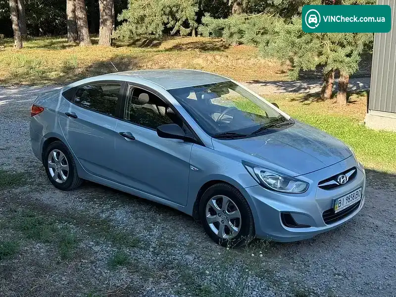 Hyundai Accent 2012, фото з оголошення 2 з 20, VIN Z94CT41CBCR115875