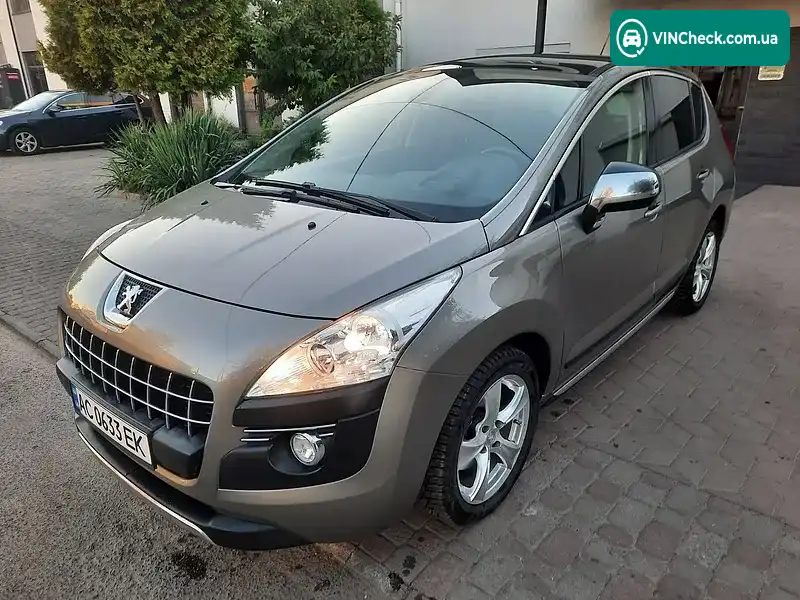 Peugeot 3008 2011, фото з оголошення 2 з 20, VIN VF30URHHABS252844