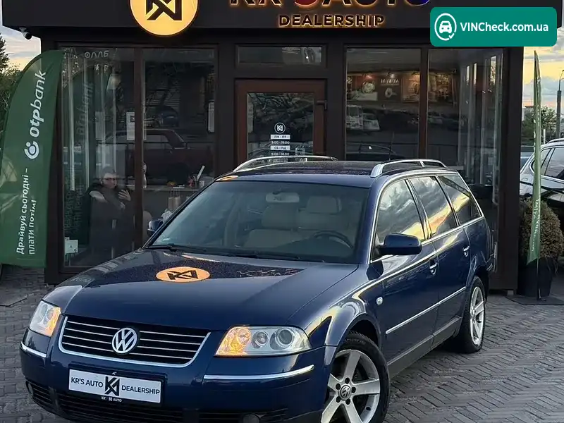 Volkswagen Passat 2001, фото з оголошення 1 з 20, VIN WVWZZZ3821P309998