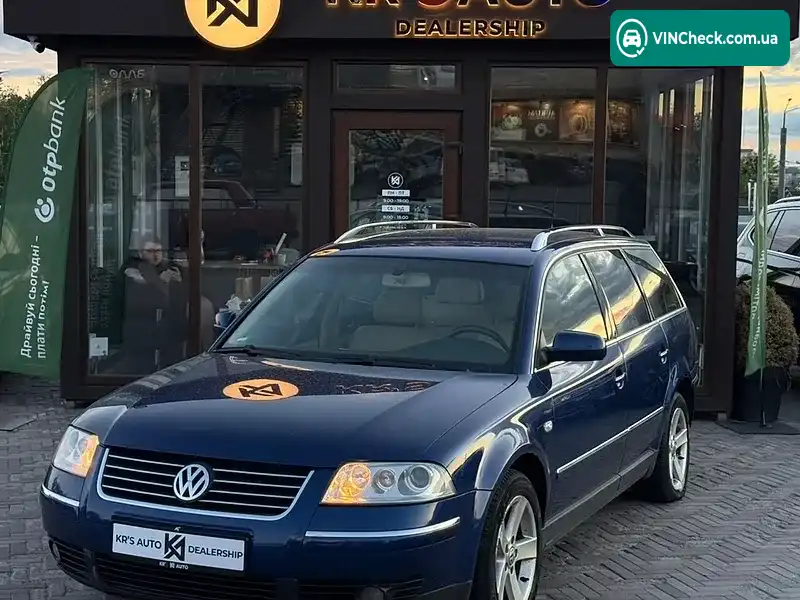 Volkswagen Passat 2001, фото з оголошення 2 з 20, VIN WVWZZZ3821P309998